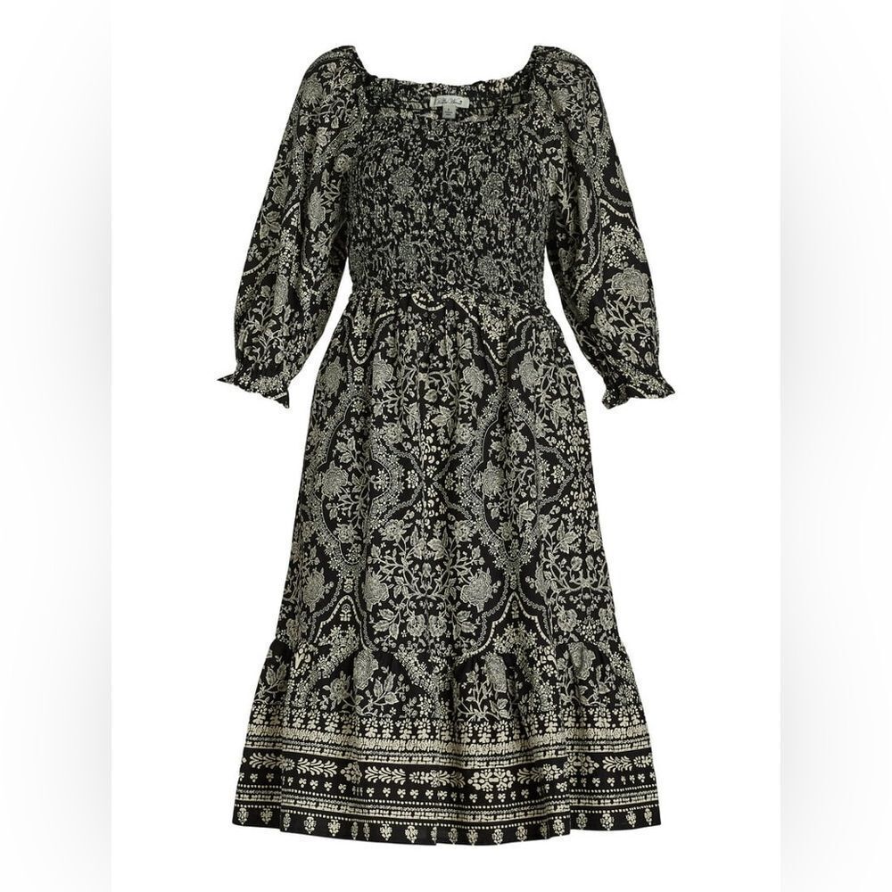 The Pioneer Woman Smocked Bodice Midi Dress